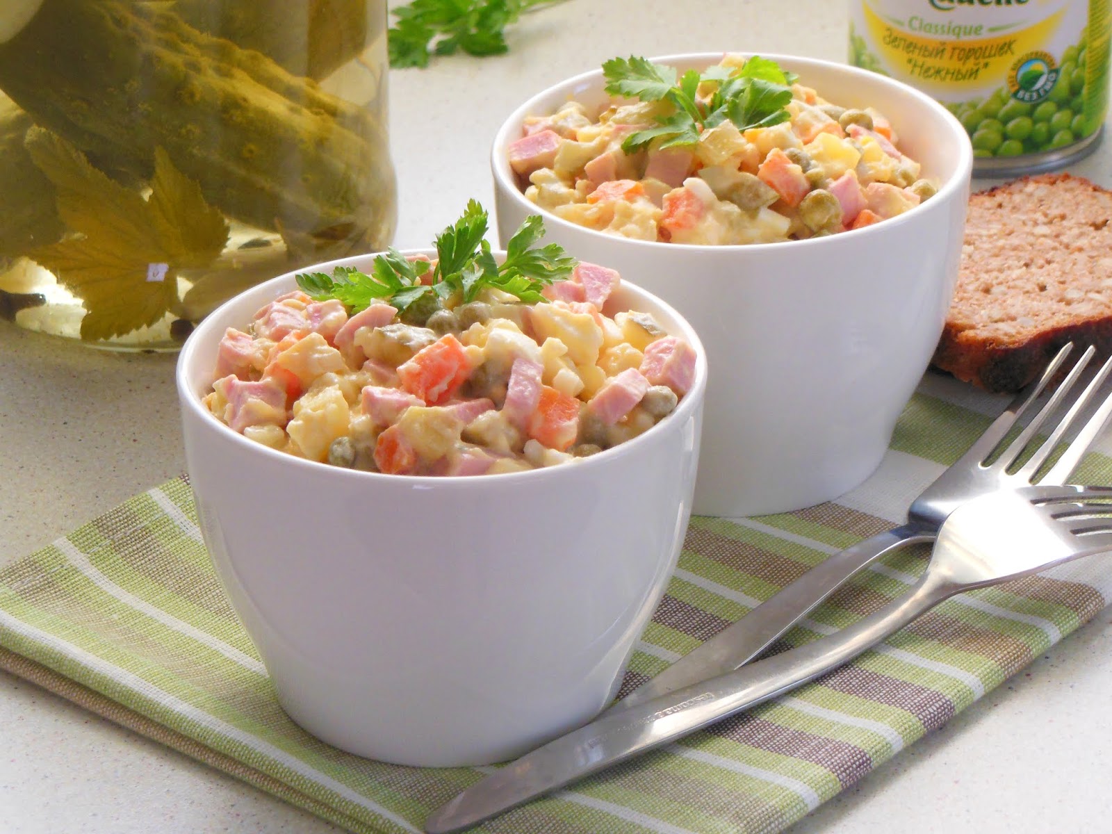 Оливье без морковки